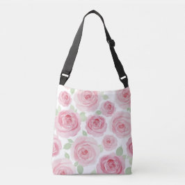 Artistic Pink Watercolor Tote Axelväska