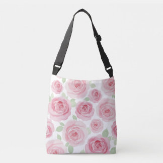 Artistic Pink Watercolor Tote Axelväska