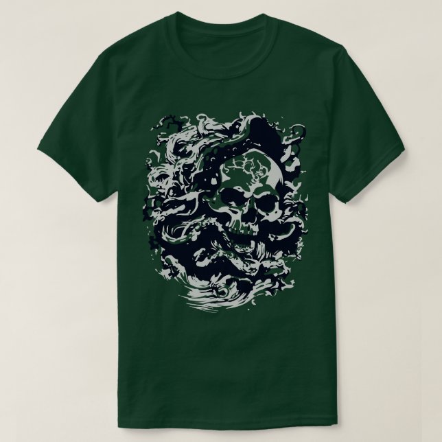artisticmed bläckfisk t shirt (Design framsida)