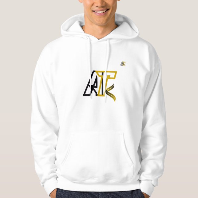 Artisto-logotyp – minimalistisk hoodie (Framsida)