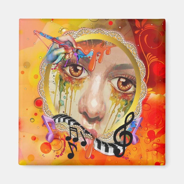 Artistpall Magnet (Framsidan)