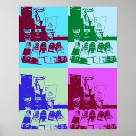 Artistpall-popkonst Poster