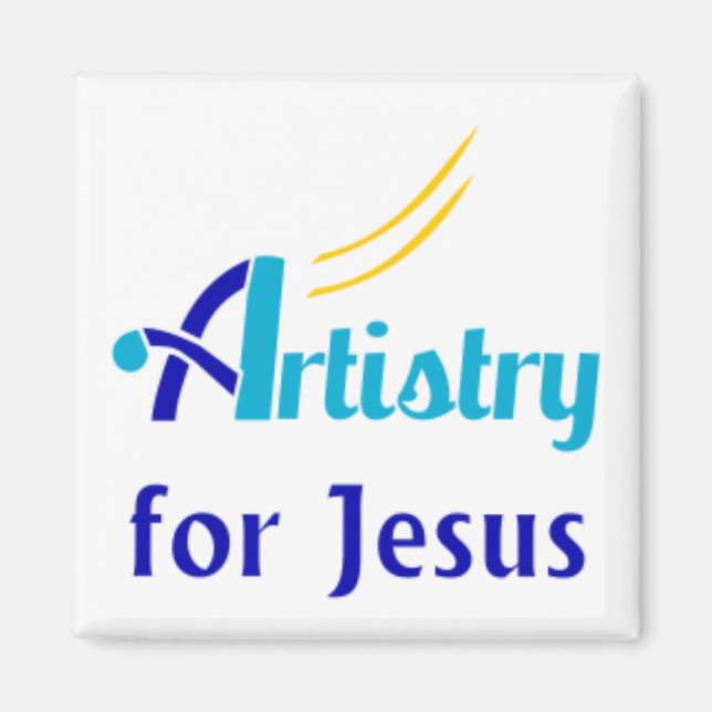 Artistry for Jesus Magnet på svenska (Framsidan)