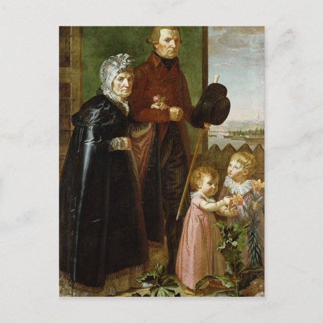 Artists föräldrar, 1806 vykort (Framsida)