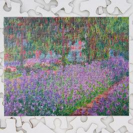 Artists Garden at Giverny av Claude Monet Pussel