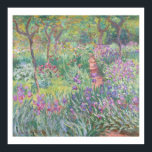"ARTISTS GARDEN, GIVERNY" 1900 CLAUDE MONET POSTER<br><div class="desc">"ARTISTS GARDEN,  GIVERNY 1900" CLAUDE MONET FINE ART POSTER</div>