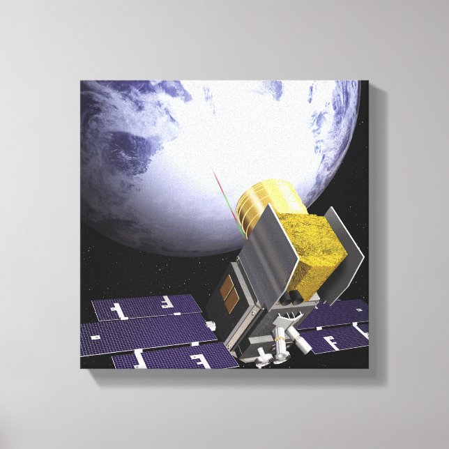 Artists idé om Ice, Cloud Canvastryck (Framsida)