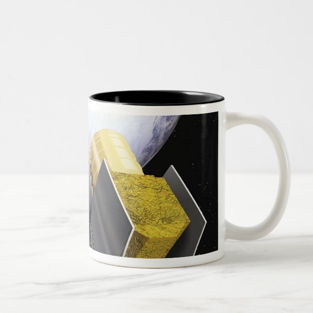 Artists idé om Ice, Cloud Två-Tonad Mugg (Höger)
