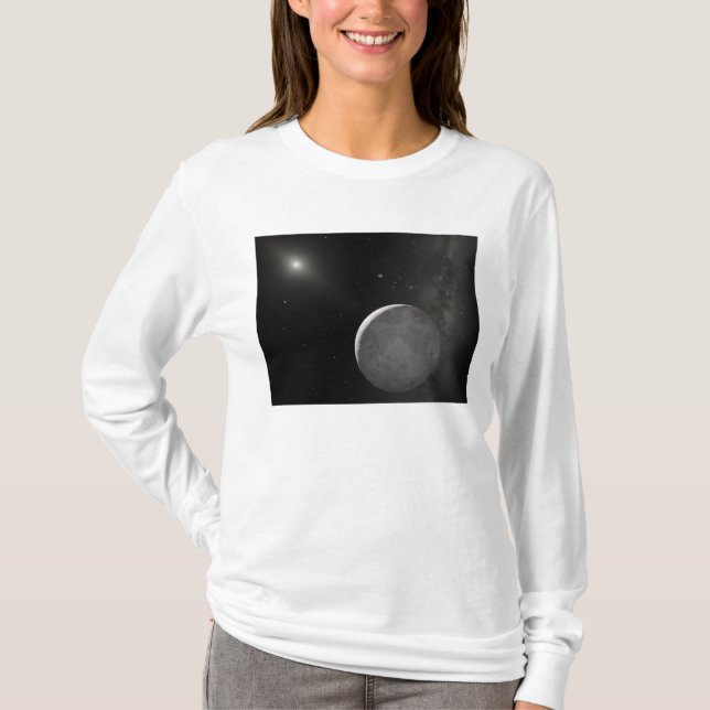 Artists idé om Kuiper Bälte-objekt Tee Shirt (Framsida)