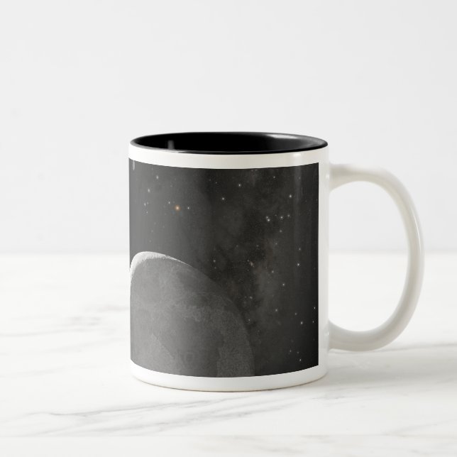 Artists idé om Kuiper Bälte-objekt Två-Tonad Mugg (Höger)