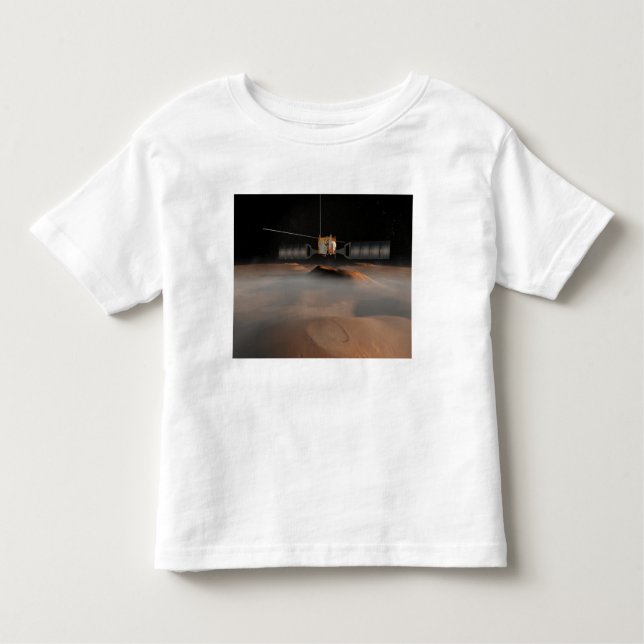 Artists idé om Mars Express-rymdfarkoster Tee Shirt (Framsida)