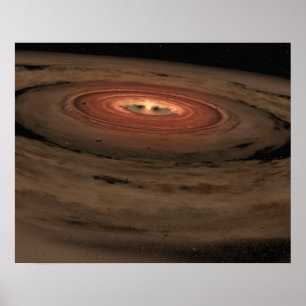 Artists koncept Mini Solar System i Skapar Poster