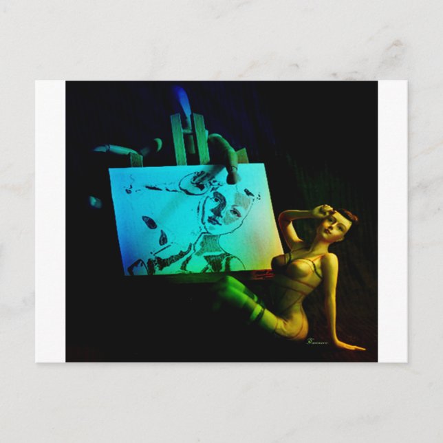 ARTISTS MUSE.jpg Vykort (Framsida)