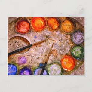 Artists Palette Vykort