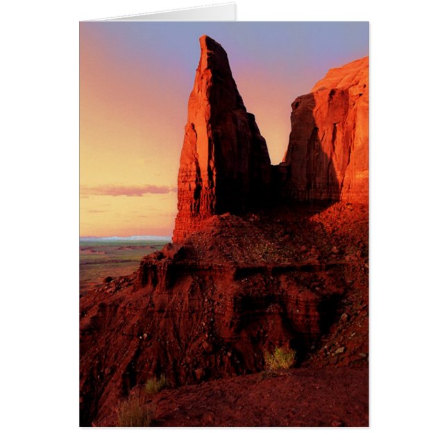 Artists Point/Monument Valley, Az. Hälsningskort (Framsidan)