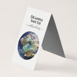 ARTISTS UNIQUE Tält Fold Folded Affärskort Visitkort