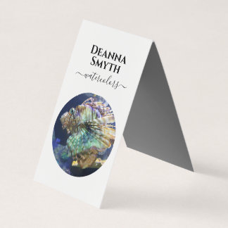 ARTISTS UNIQUE Tält Fold Folded Affärskort Visitkort