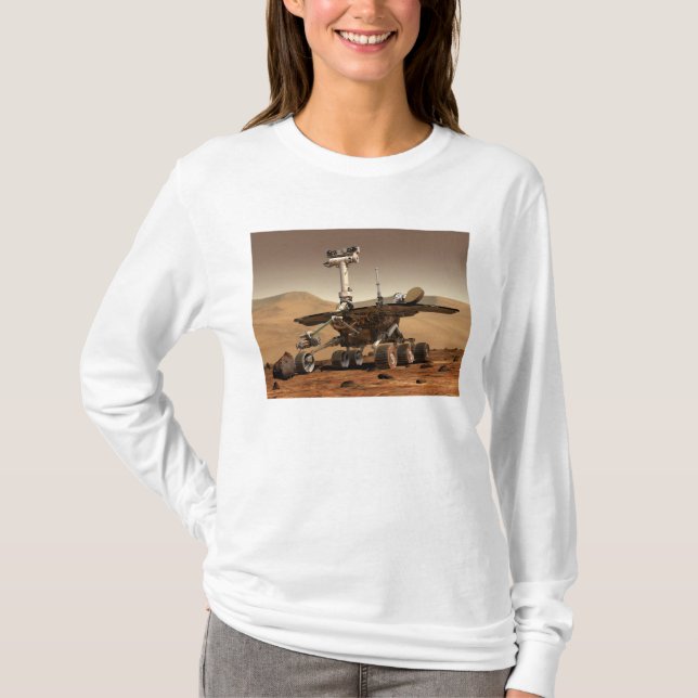 Artists utgivning av Mars Rover Tee Shirt (Framsida)