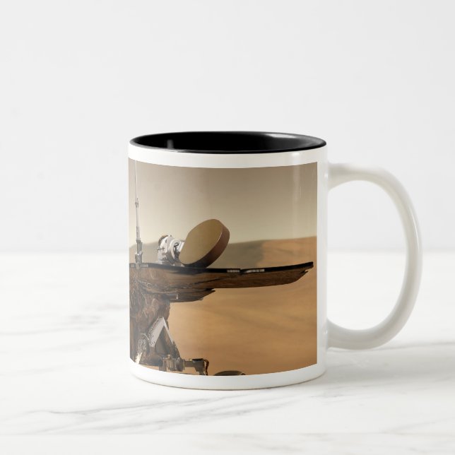 Artists utgivning av Mars Rover Två-Tonad Mugg (Höger)