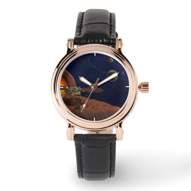 Artists utlämning av insight Lander. Armbandsur (Framsida)