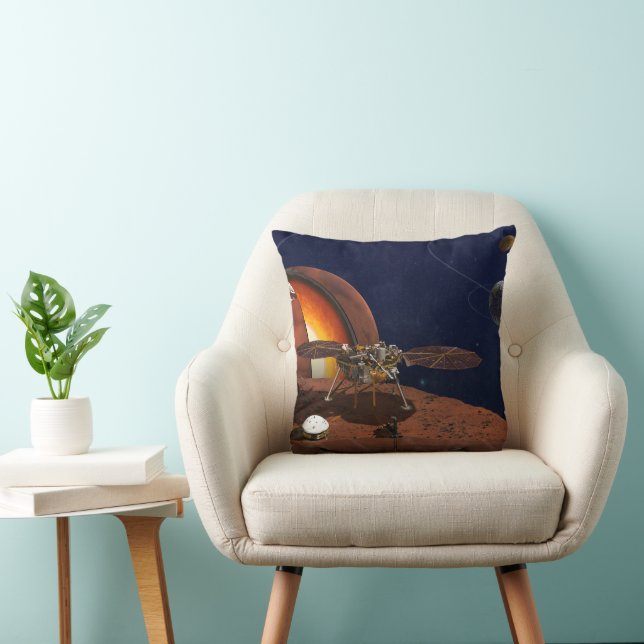 Artists utlämning av insight Lander. Kudde (Stol)
