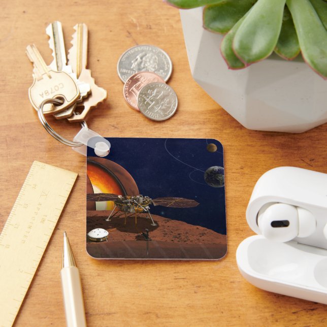 Artists utlämning av insight Lander. Nyckelring (Skrivbord)