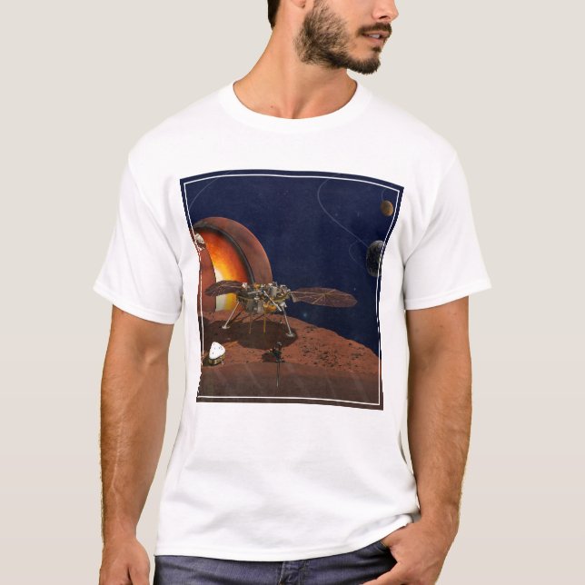 Artists utlämning av insight Lander. T Shirt (Framsida)