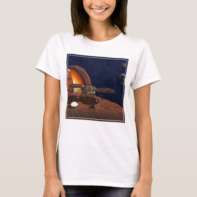 Artists utlämning av insight Lander. T Shirt (Framsida)