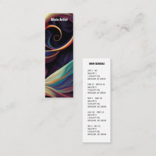 ARTISTS VISA SCHEMALKORT