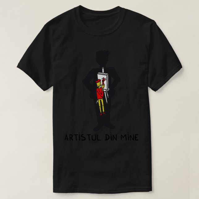 artistul din mine t shirt (Design framsida)