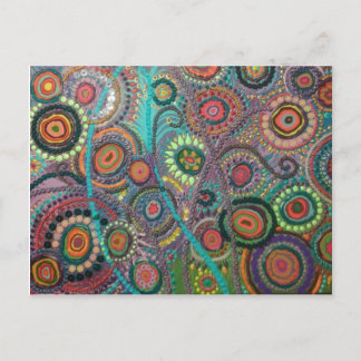 Artivattenskartong på vykort (husdjur)