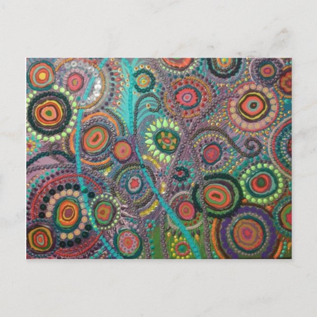 Artivattenskartong på vykort (husdjur) (Framsida)