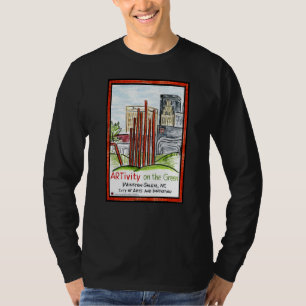 ARTivity på den gröna långärmadtshirten Tee