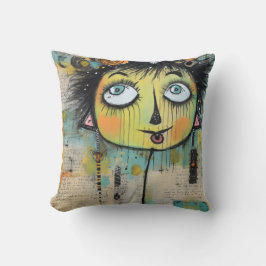 ArtLady 11 Charming och bedrövad Kudde