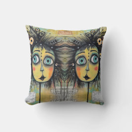 ArtLady 12 Charmerande och slitna Kudde
