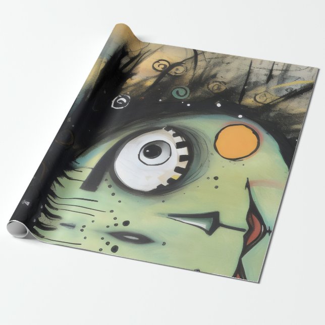 ArtLady 13 Charming och bedrövad Presentpapper (Utrullad)