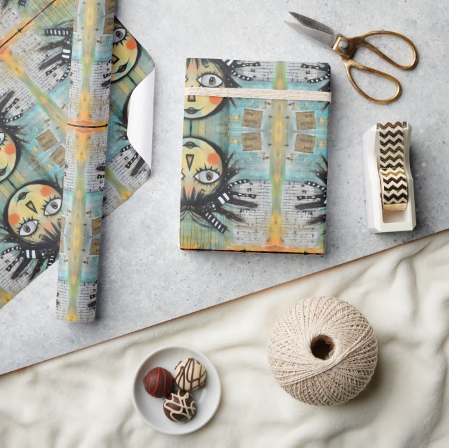 ArtLady 14 Charmerande och slitna Presentpapper (Hantverk)