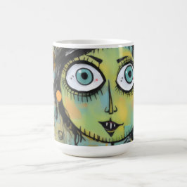 ArtLady 15 Charming och bedrövad Kaffemugg