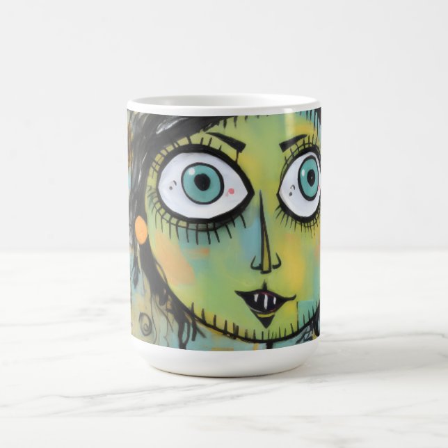 ArtLady 15 Charming och bedrövad Kaffemugg (Center)