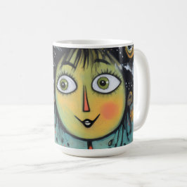ArtLady 17 Charmerande och slitna Kaffemugg