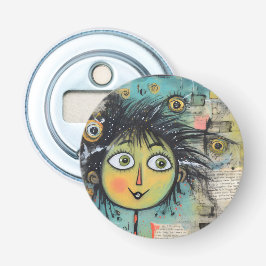 ArtLady 17 Charming och bedrövad Flasköppnare