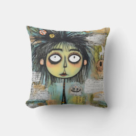 ArtLady 18 Charming och bedrövad Kudde