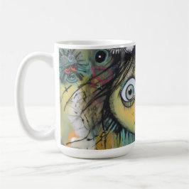 ArtLady 24 Charmerande och slitna Kaffemugg