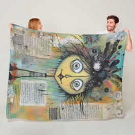 ArtLady 24 Charming och bedrövad Fleecefilt