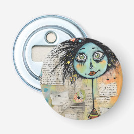 ArtLady 2 Charmerande och förtvivlad Flasköppnare