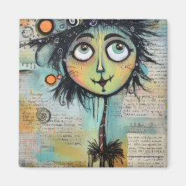 ArtLady 9 Charmerande och förfallen Magnet