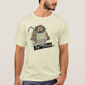 ArtMonkey världsDigital logotyp 2010 T-shirt