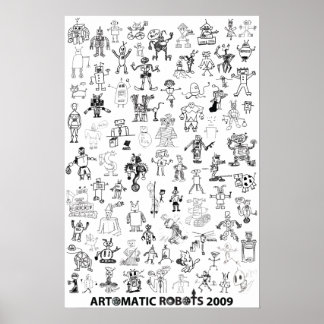 Artomatiska roboter 2009 Poster 1