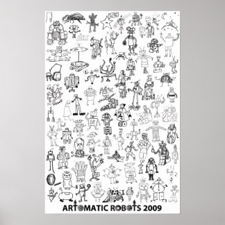Artomatiska roboter 2009 Poster 2