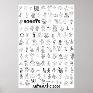 Artomatiska roboter 2009 Poster 5